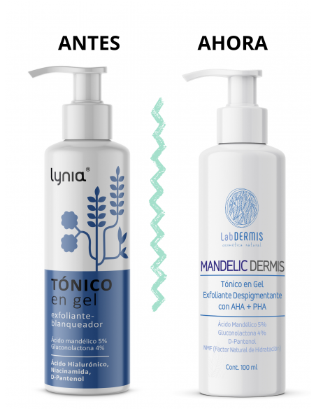MANDELICDERMIS Tónico despigmentante con Ácido Mandélico